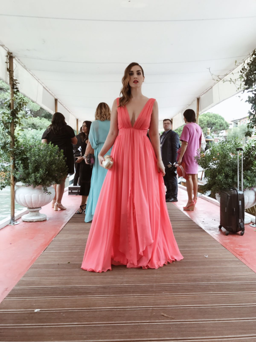 Laura Chiari in Atelier Emé al Festival del Cinema di Venezia