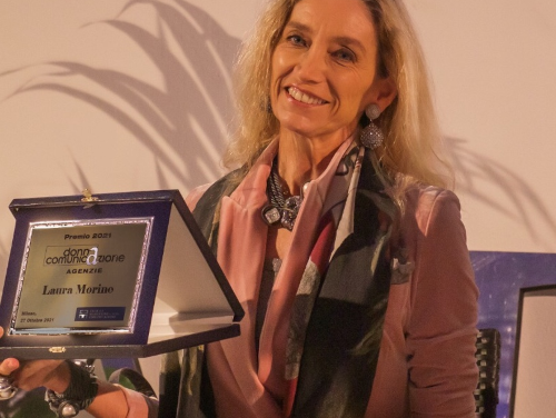 Laura Morino premiata alla XVIII edizione di Donna Marketing e Donna Comunicazione