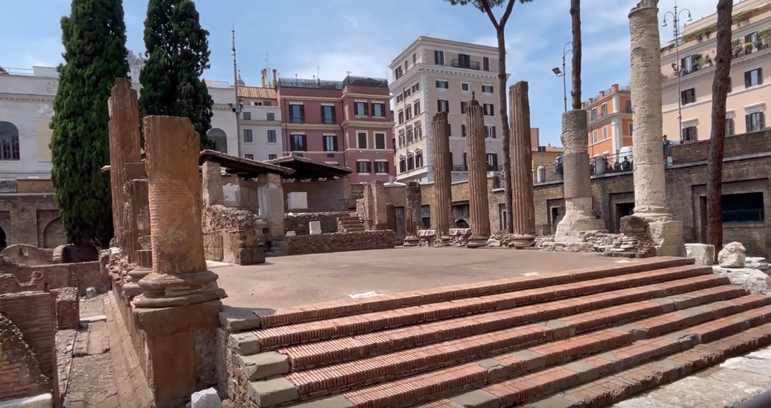 Torre argentina, riapre l’area sacra. Dal 20 Giugno